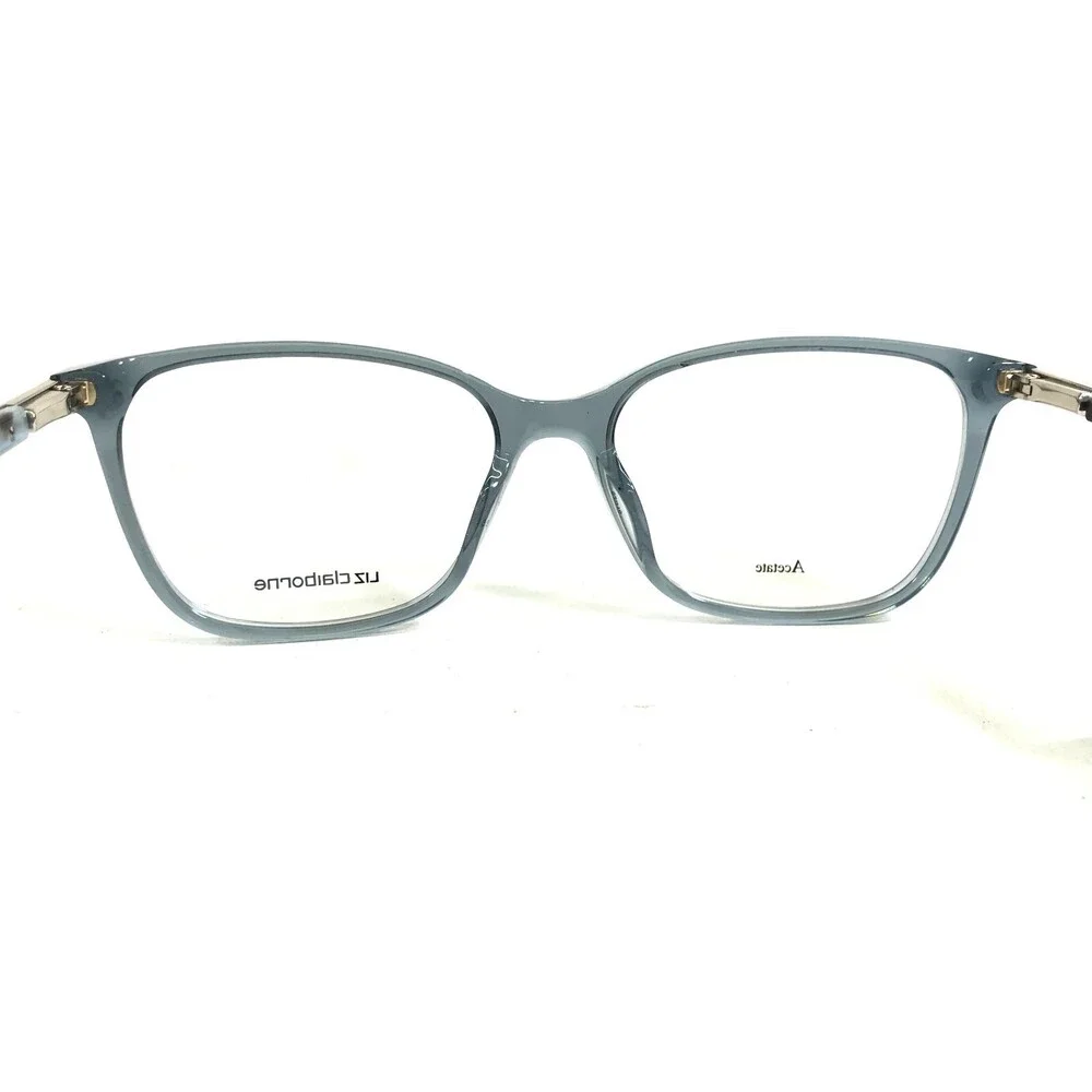 Liz Claiborne Eyeglasses Frames L657 E1N Clear Blue Brown Tortoise 52-16-135